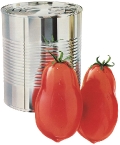 Dose mit Tomaten